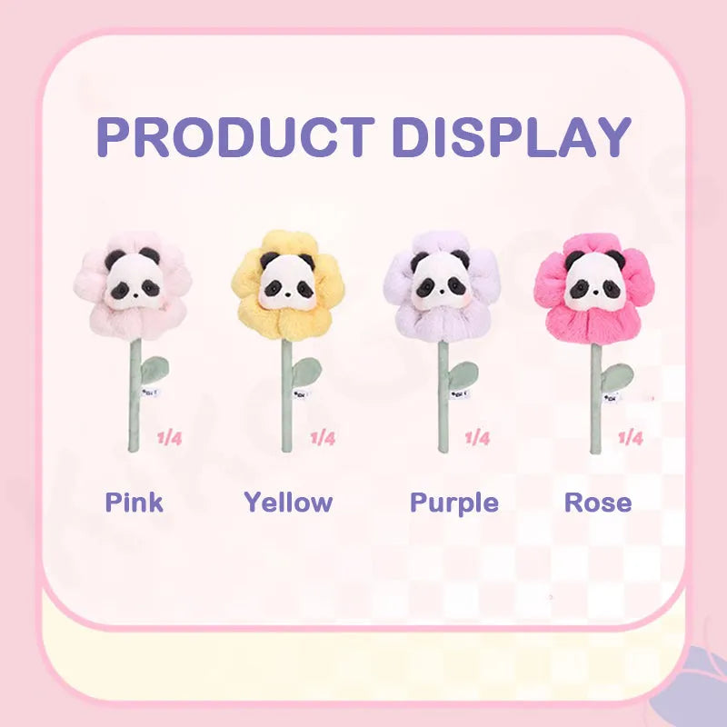 Panda Roll Plush Flower Blind Box by 52Toys