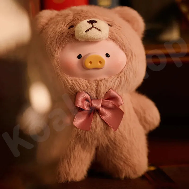 Lulu The Piggy Vintage Teddy Shop Vinyl Plush Pendant Blind Box