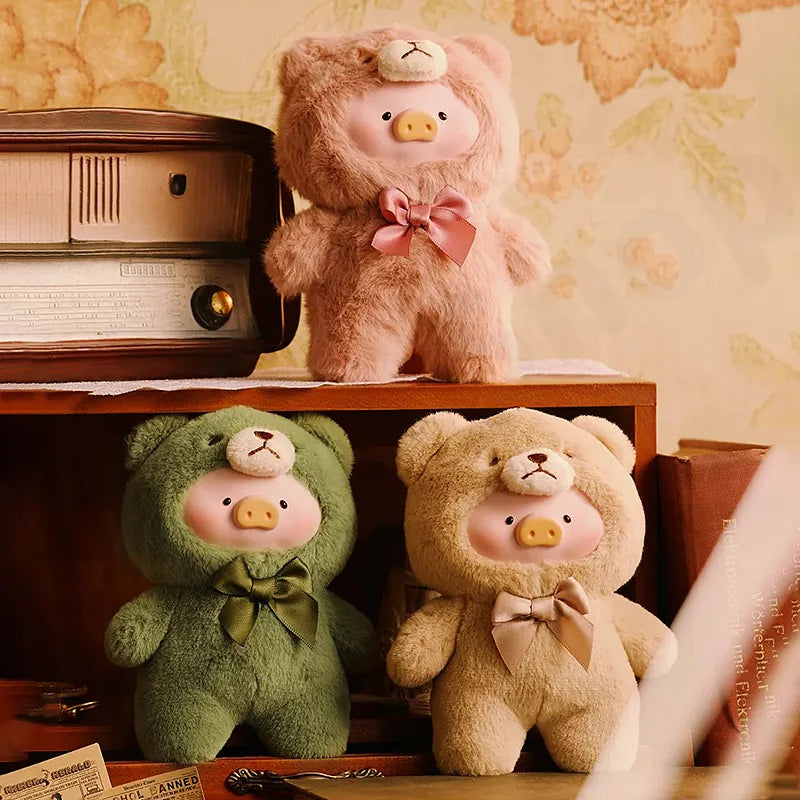 Lulu The Piggy Vintage Teddy Shop Vinyl Plush Pendant Blind Box