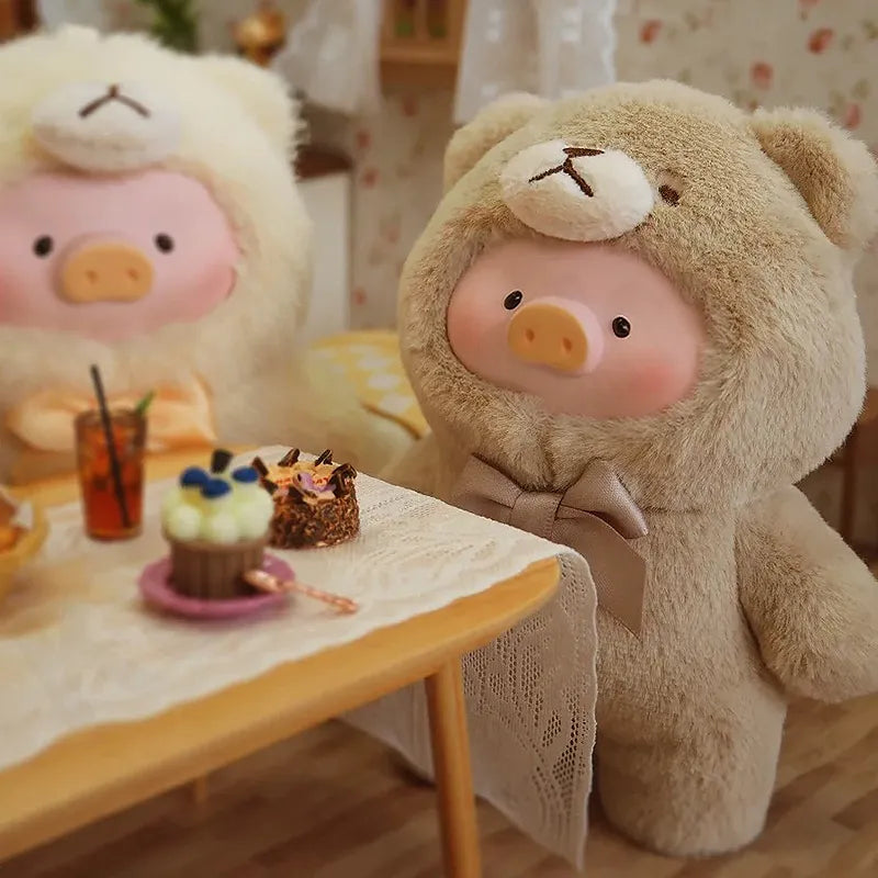 Lulu The Piggy Vintage Teddy Shop Vinyl Plush Pendant Blind Box