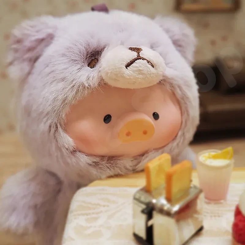 Lulu The Piggy Vintage Teddy Shop Vinyl Plush Pendant Blind Box