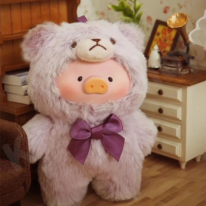 Lulu The Piggy Vintage Teddy Shop Vinyl Plush Pendant Blind Box