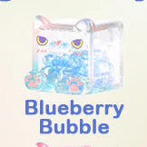 Blueberry Bubble - Big Square Cat Ice Cool Series by Choco Teddy