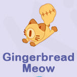Gingerbread Meow - Downy Pranky Paradise Series by Strawberry Mousseta