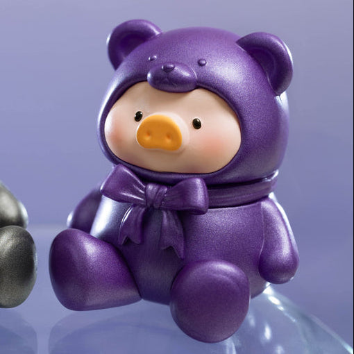 Nebulous Stardust Purple - LuLu the Piggy Teddy MINI Sitting Series by Toyzero+