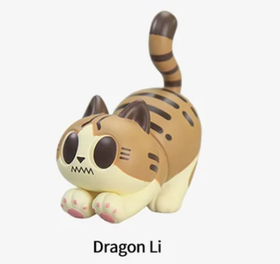 Dragon Li (Brown) -  Trouble Crew Papa Cat by Paws Market