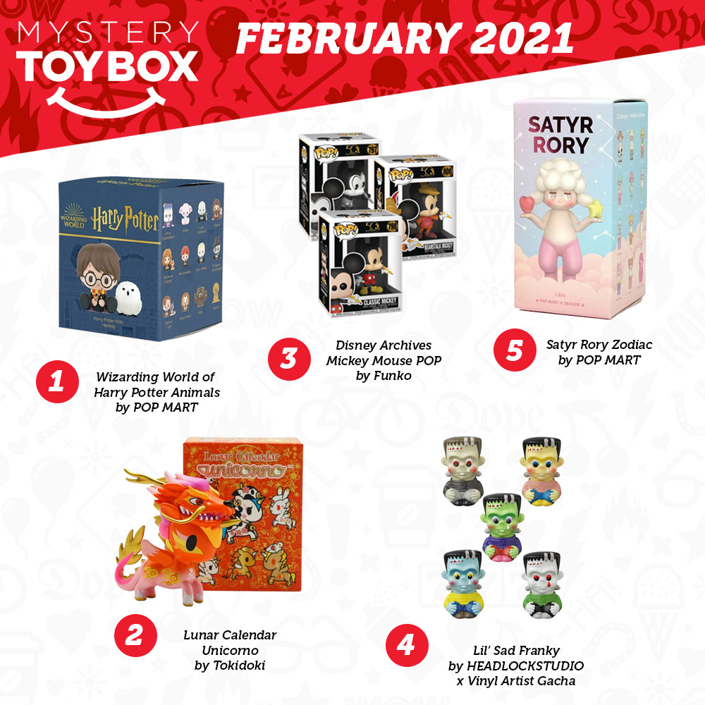 Mystery Toy Box Subscription - Month to Month Plan