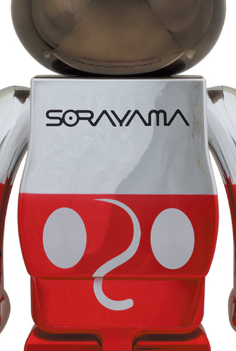 Future Mickey Mouse Sorayama (2nd Colour Ver) 1000% Bearbrick by Future Mickey Mouse Sorayama (2nd Colour Ver) 1000% Bearbrick by