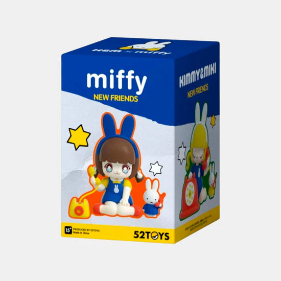 Kimmy & Miki x Miffy New Friends Blind Box Series by 52Toys Kimmy & Miki x Miffy New Friends Blind Box Series by 52Toys