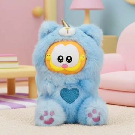 Star Eyed Blue Kitten - Garfield Wonder Adventures Series Plush Pendent by Xivo