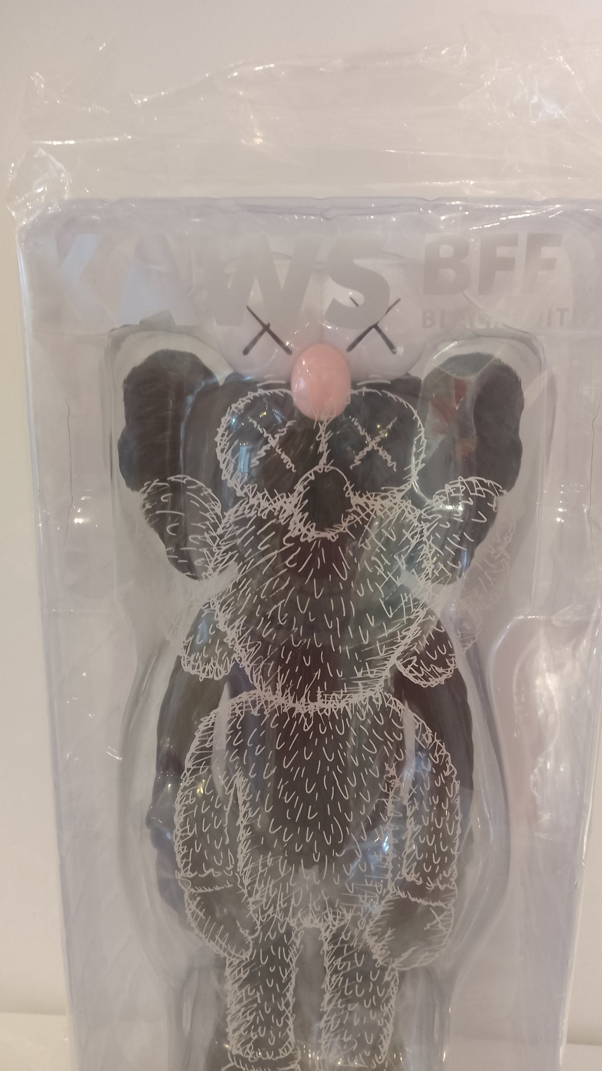 KAWS BFF Black Edition 13" Vinyl Figure