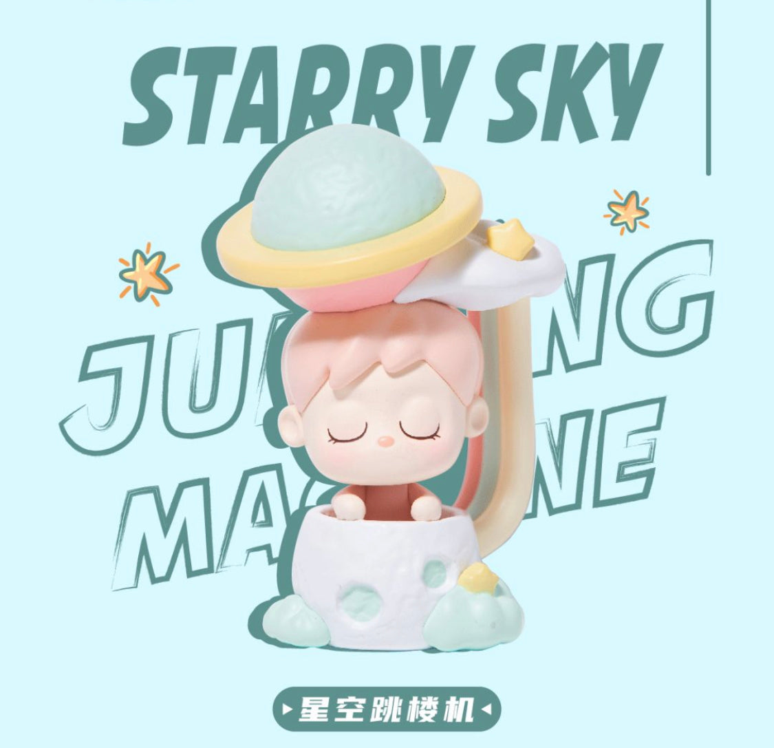Starry Sky Jumping Time Machine - Hey Dolls Amusement Park Series by Crayon x Litor's Work