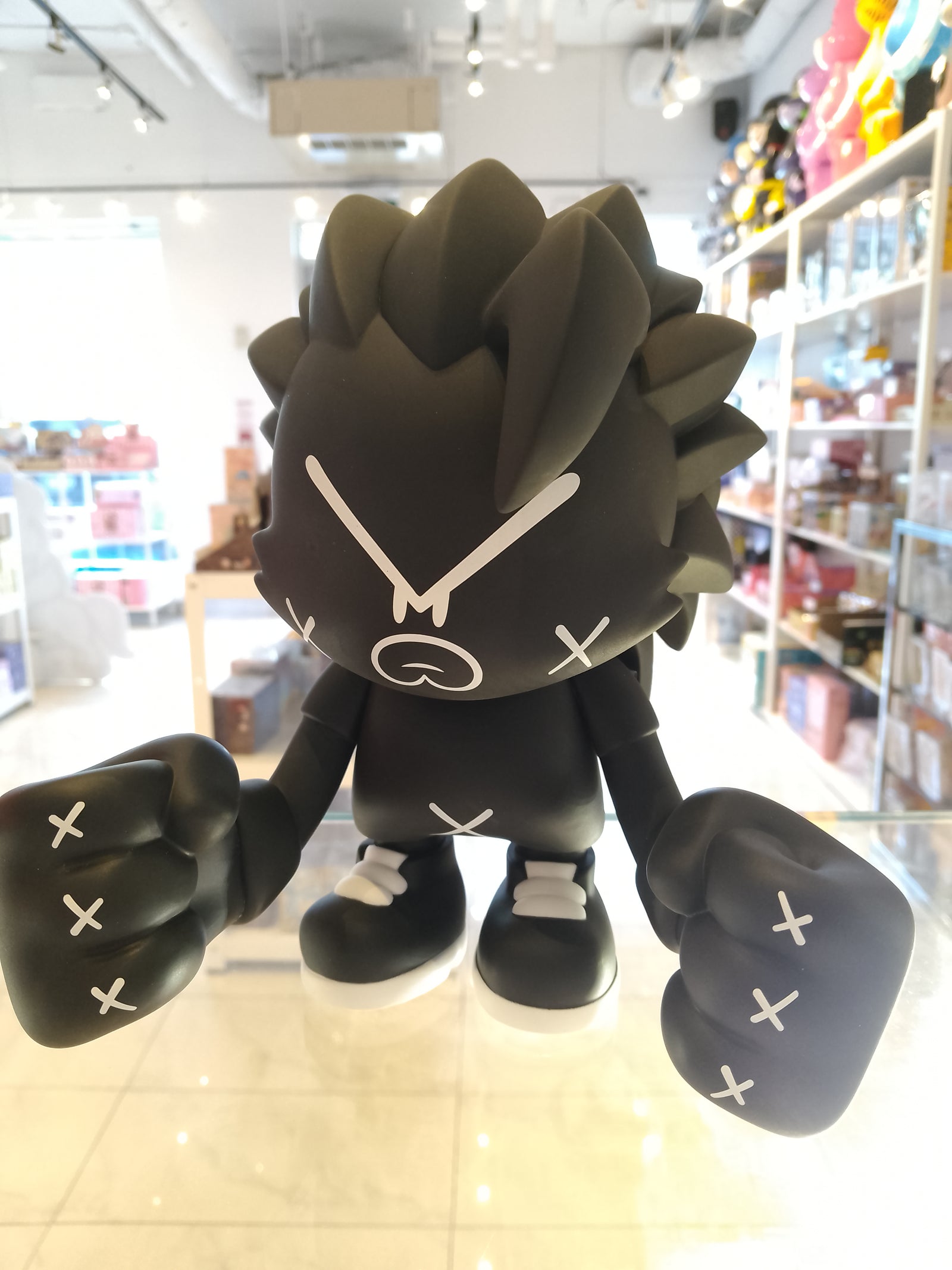 Knuckle Duster Shadow Boxer Superjanky 8" Art Toy by Mark Gmehling