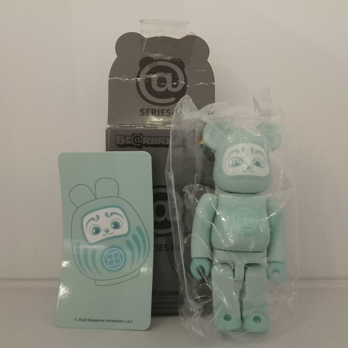 Luck Skydance Daruma (Secret) -  Bearbrick Series 46 by Medicom