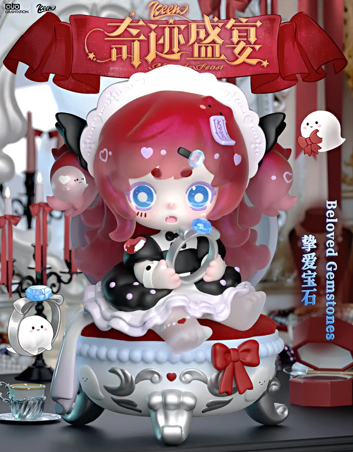 Beloved Gemstones - Keeno Miracle Feast Series Figures by OUO GRAVITATION