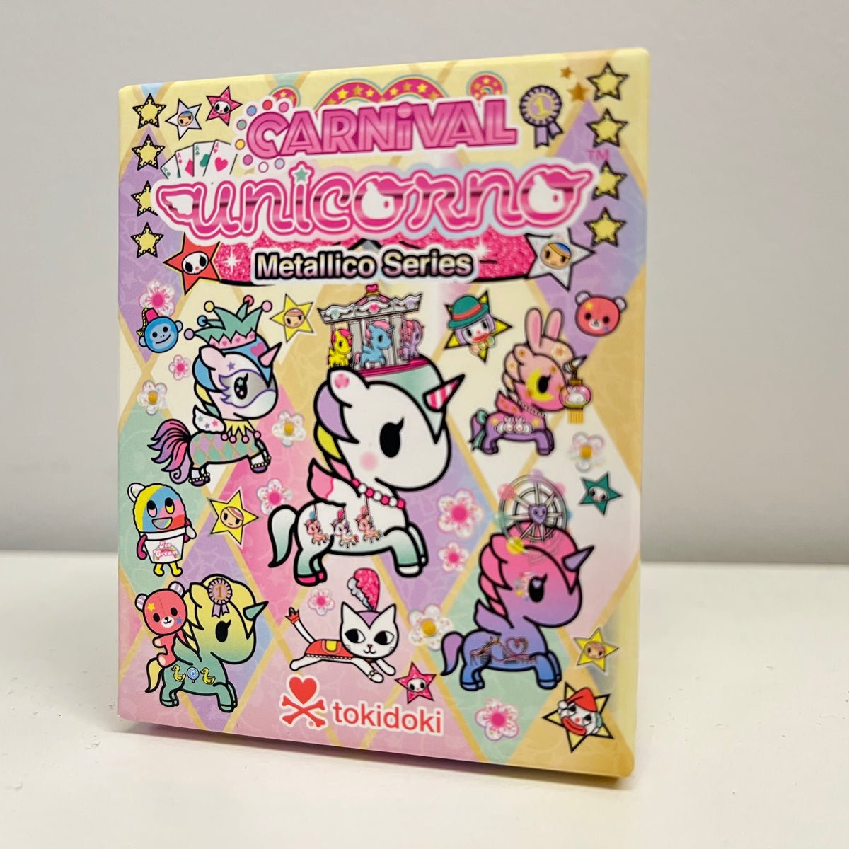 Carnival Unicorno Metallico Blind Box Series by Tokidoki