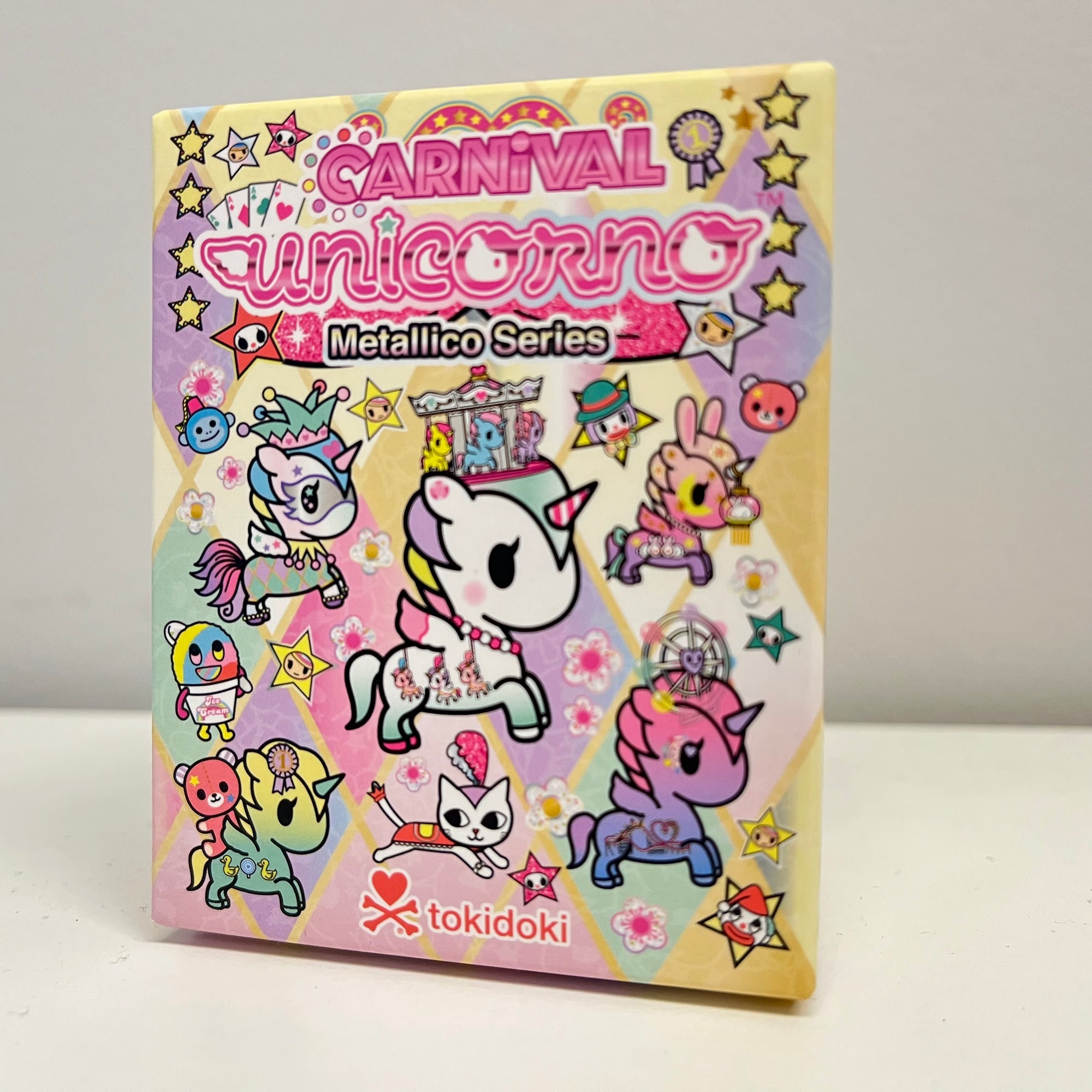 Carnival Unicorno Metallico Blind Box Series by Tokidoki