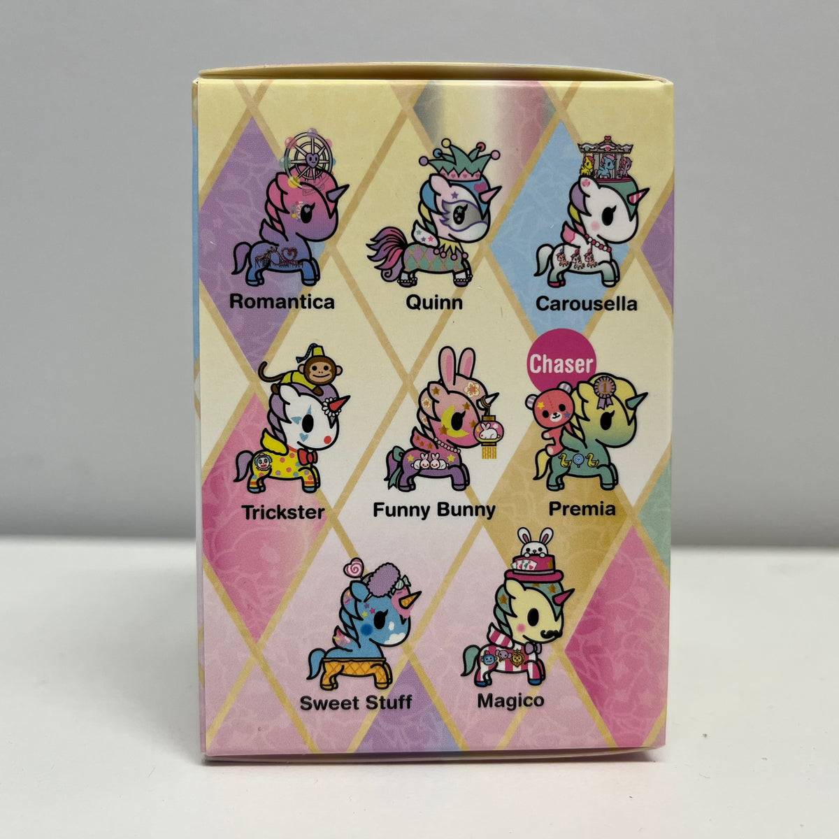 Carnival Unicorno Metallico Blind Box Series by Tokidoki