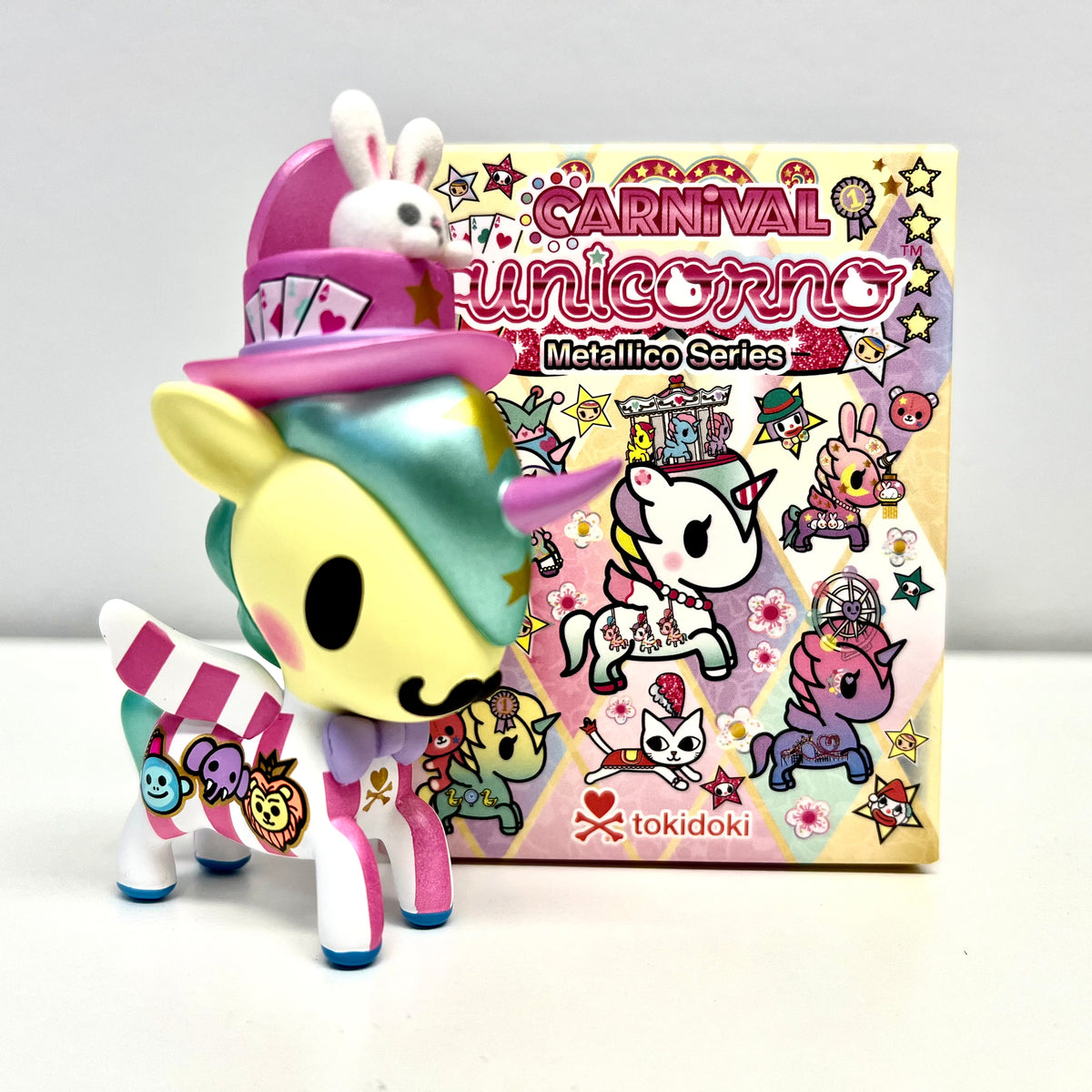 Carnival Unicorno Metallico Blind Box Series by Tokidoki
