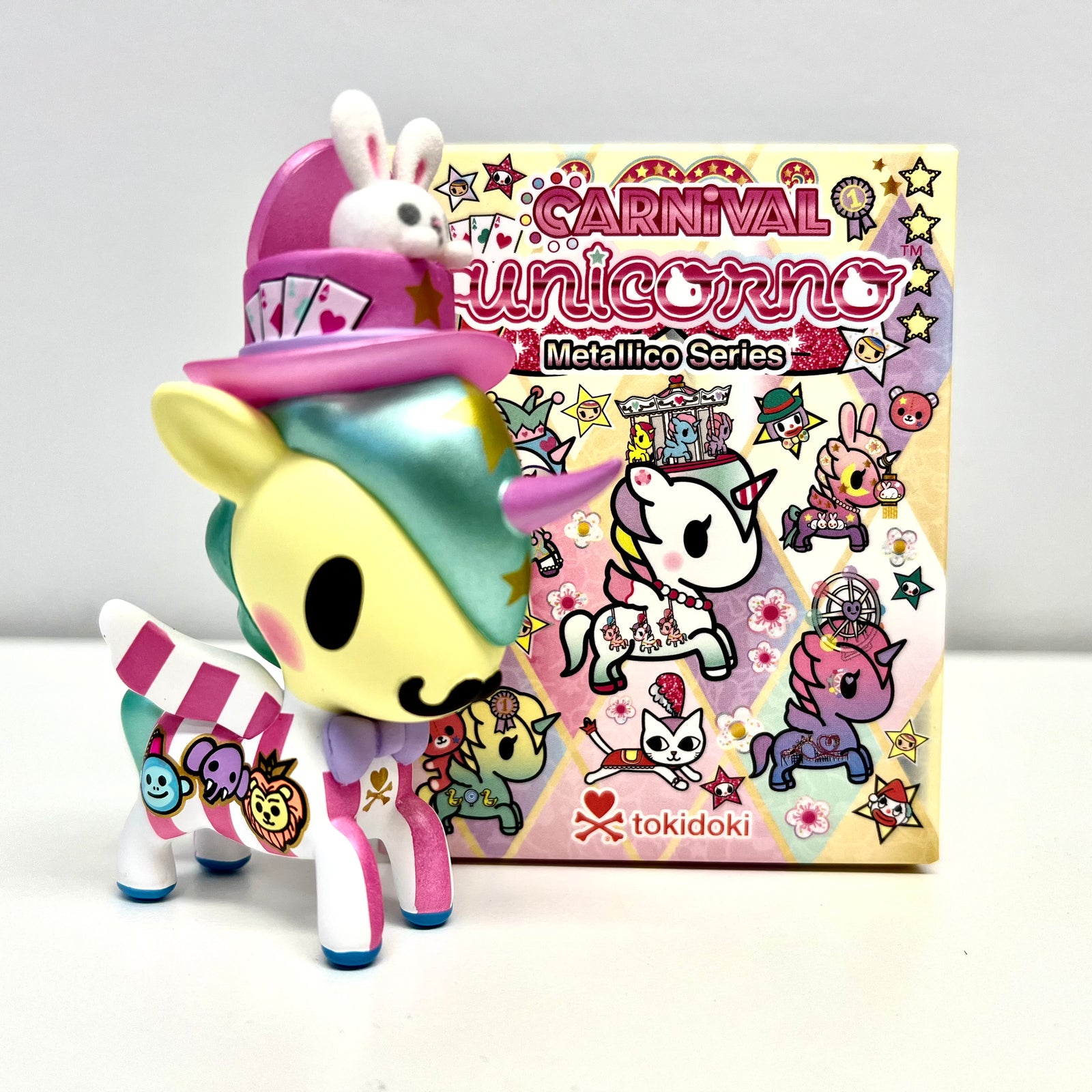 Carnival Unicorno Metallico Blind Box Series by Tokidoki