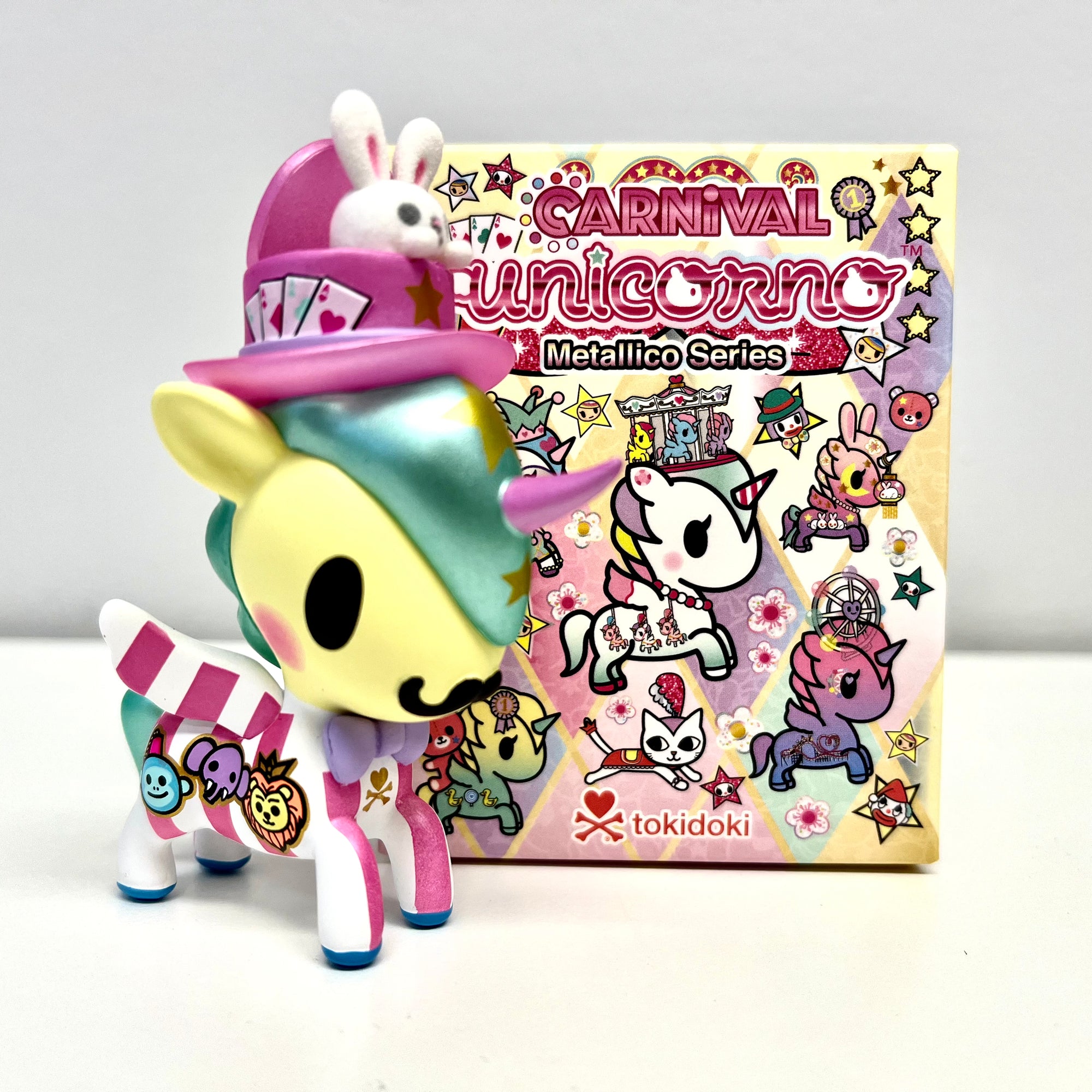 Carnival Unicorno Metallico Blind Box Series by Tokidoki