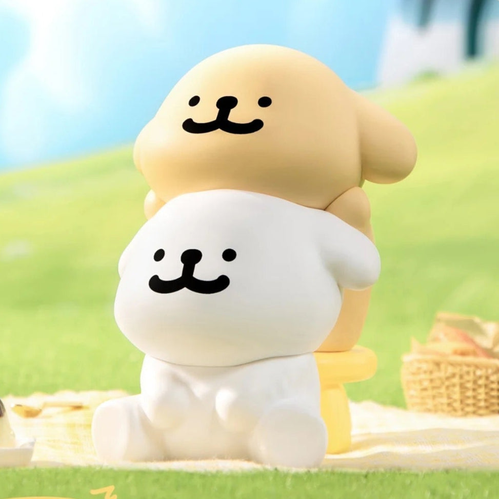 Cheerful Pilling - Maltese Happy Snuggling Series by FUNISM