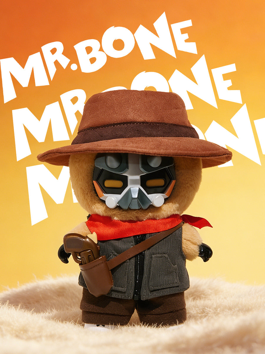 Howdy - MR. BONE Agent Team Plush Pendant by Mytoy