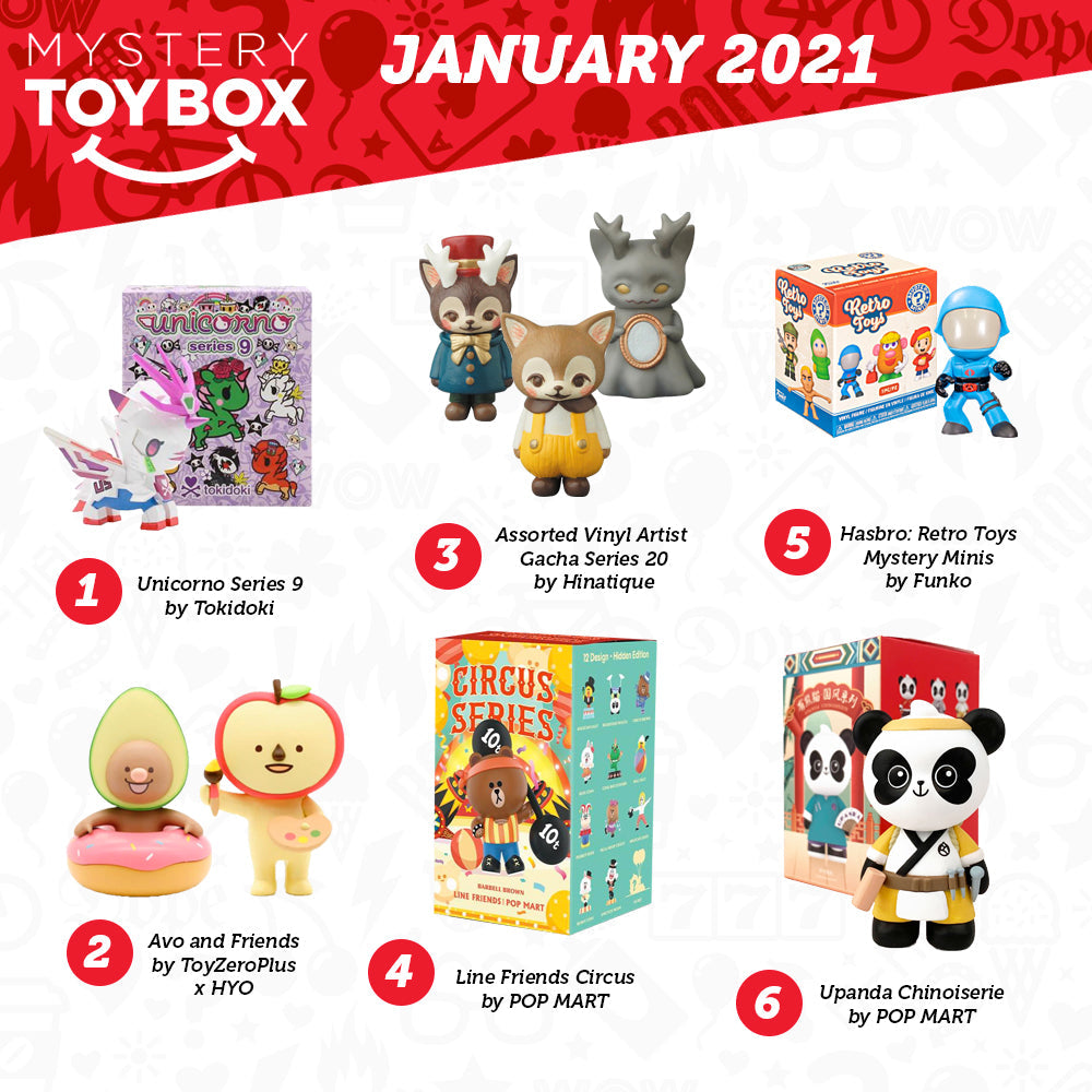 Mystery Toy Box Subscription - 3 Month Plan