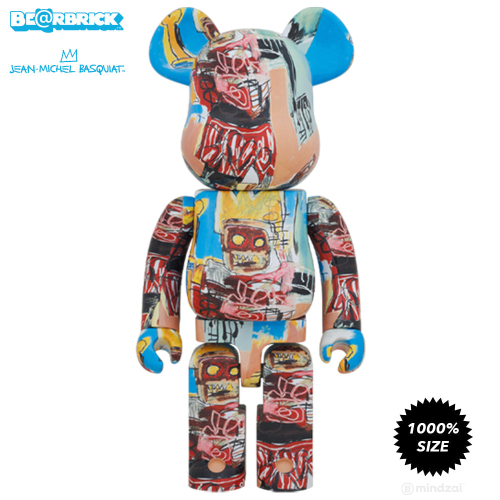 Jean-Michel Basquiat #6 1000% Bearbrick by Medicom Toy