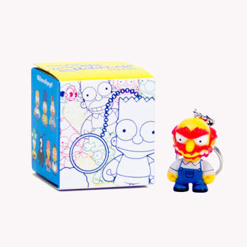 The Simpsons x Kidrobot Keychains - Single Blind Box - Mindzai  - 4