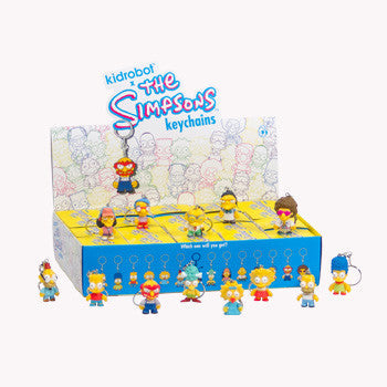 The Simpsons x Kidrobot Keychains - Single Blind Box - Mindzai  - 5