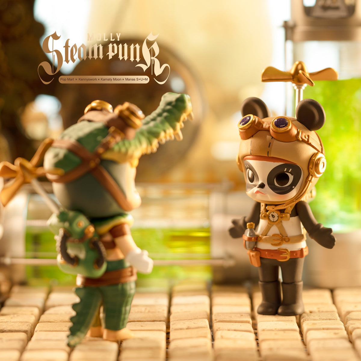 Molly Steampunk Blind Box Series by Kennyswork x POP MART Mindzai