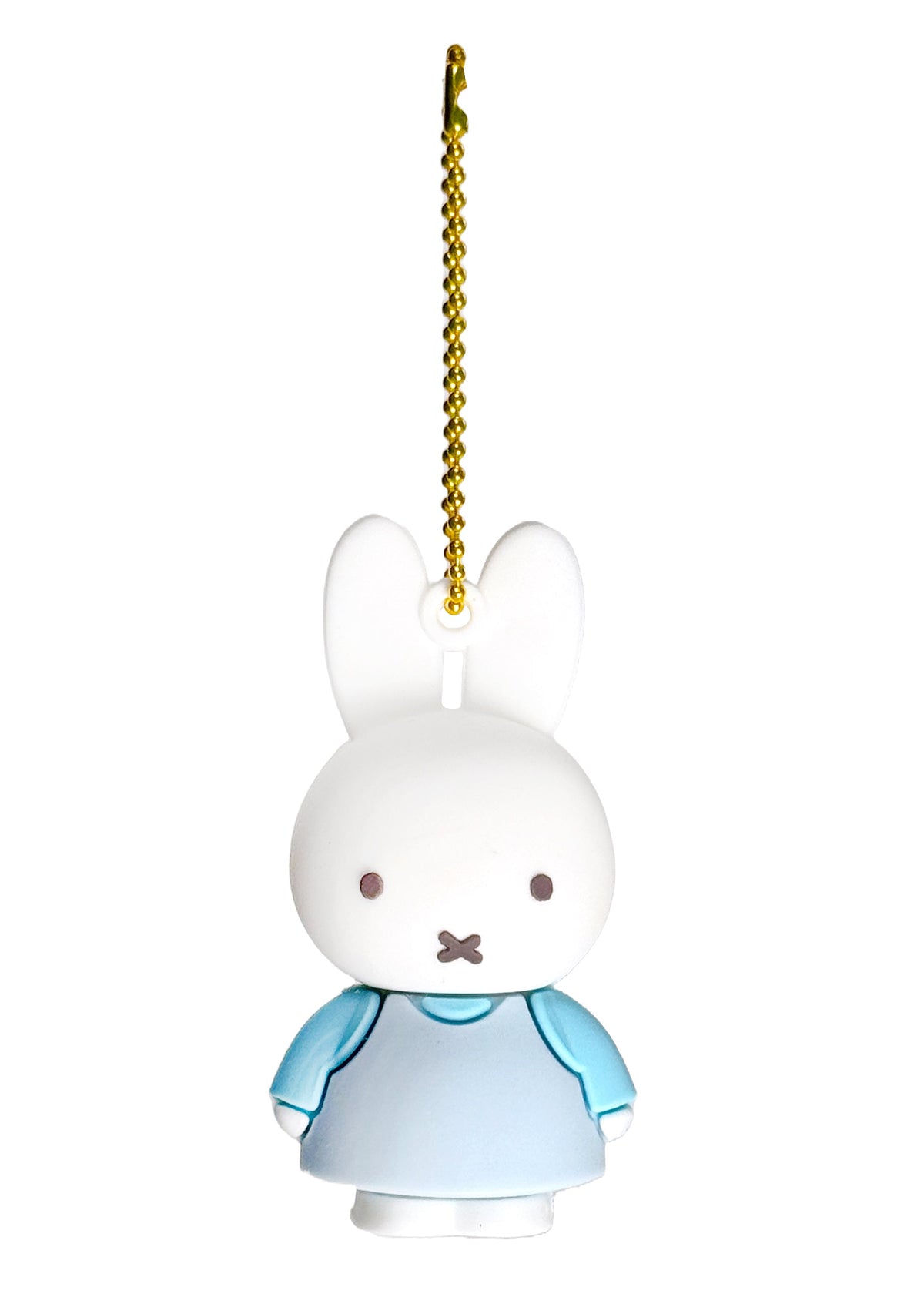 Miffy Rubber Mascot Figure Keychain with Ball Chain