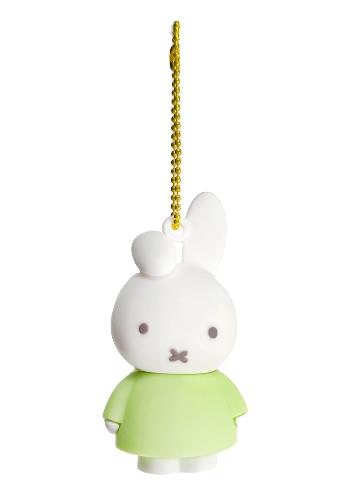 Miffy Rubber Mascot Figure Keychain with Ball Chain