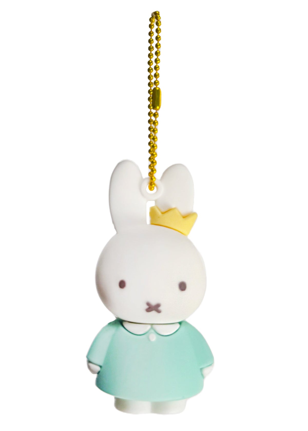 Miffy Rubber Mascot Figure Keychain with Ball Chain