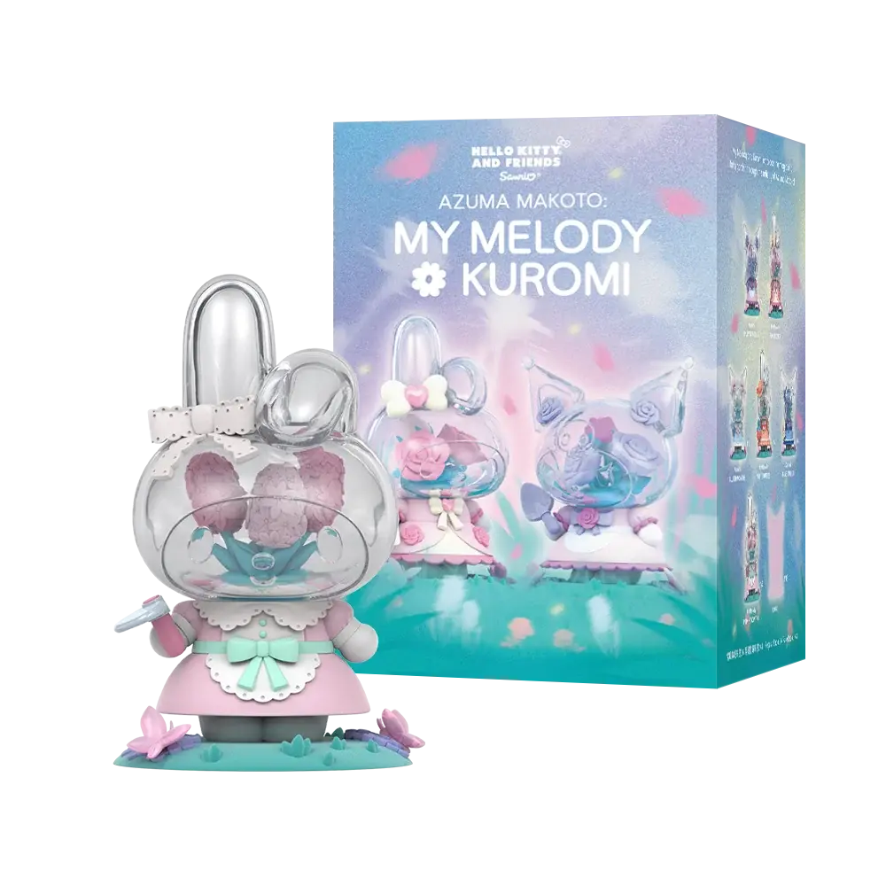 Azuma Makoto: Sanrio My Melody and Kuromi Series Blind Box by Mighty Jaxx