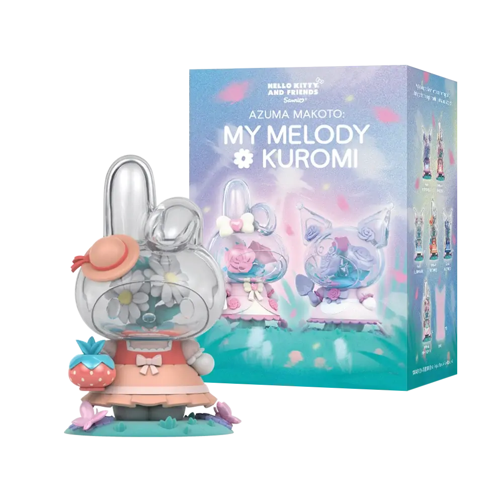 Azuma Makoto: Sanrio My Melody and Kuromi Series Blind Box by Mighty Jaxx