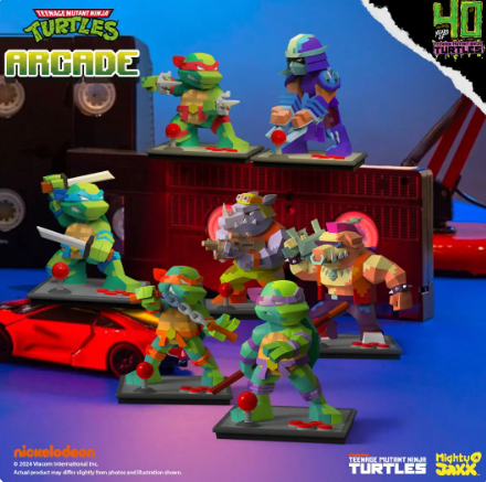 TMNT Teenage Mutant Ninja Turtle Arcade Blind Box by Mighty Jaxx