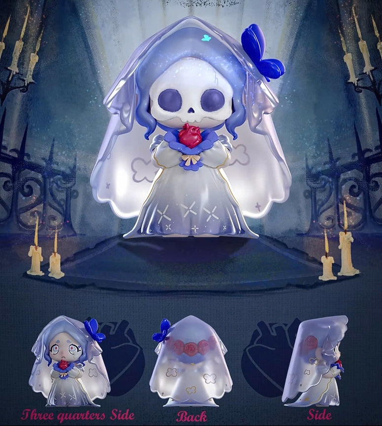 White Bone Bride - Kasa I Am Not A Baddie Series by ONICE Culture