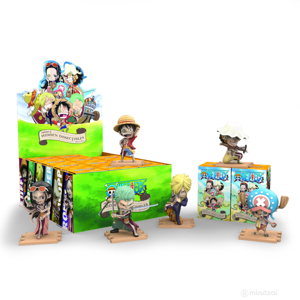 One Piece Hidden Dissectables Blind Box Series by Jason Freeny x Mighty Jaxx