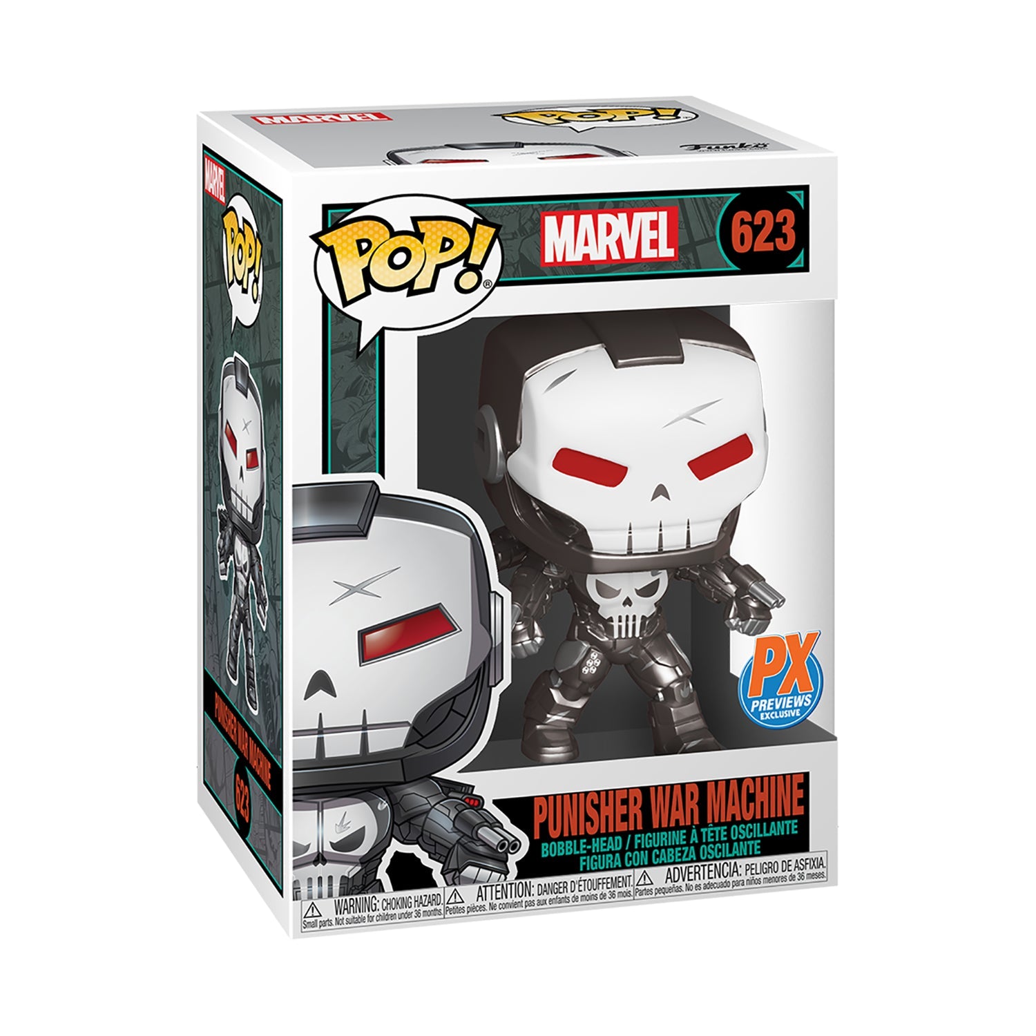 Marvel Punisher War Machine PX Exclusive POP! by Funko