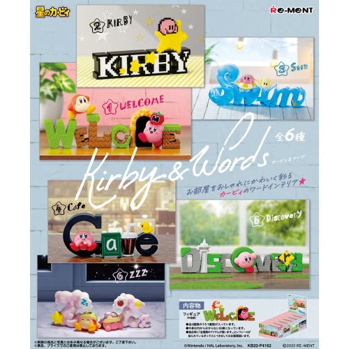 Kirby of the Stars: Kirby & Words Blind Box Series by Re-Ment