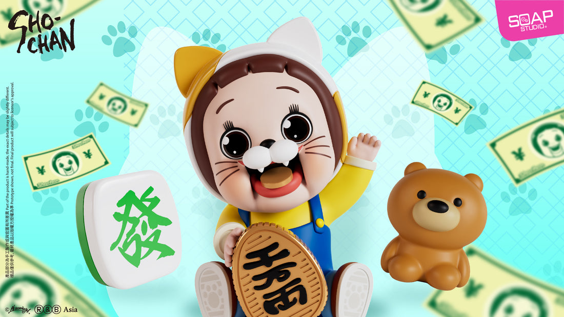 SHO-CHAN Maneki-neko Figure by Soap Studio
