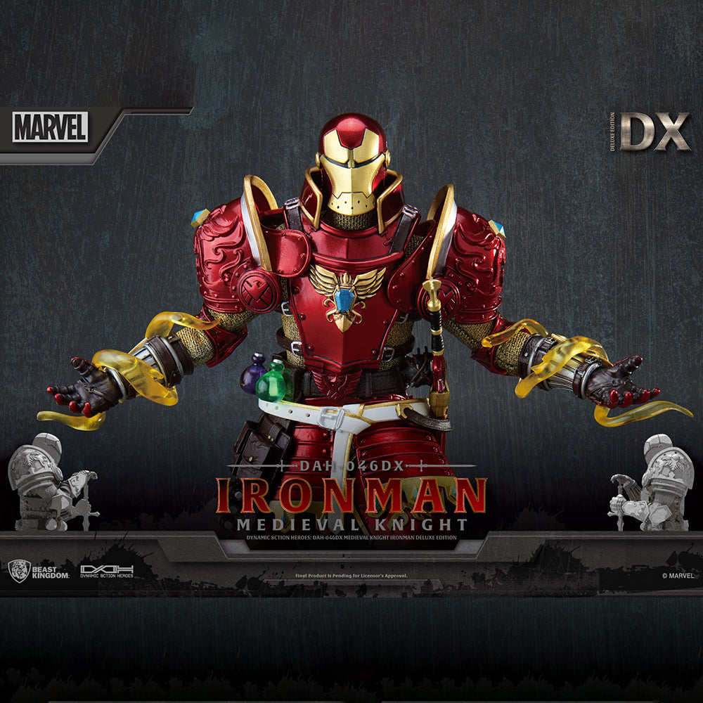 Medieval Knight Iron Man (Deluxe Version) DAH-046DX Dynamic Action Figure by Beast Kingdom