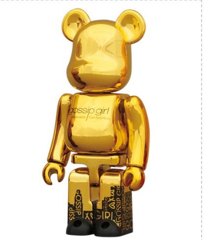 Gossip Girl Pattern - Bearbrick Series 24 by Medicom