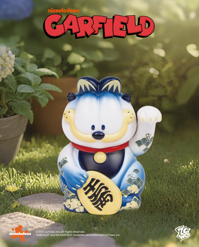 Blue - Garfield Lucky Cat Series by ZCWO