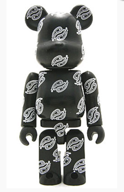 Paisley (Pattern) - Bearbrick Series 6 by Medicom