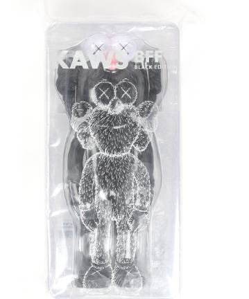 KAWS BFF Black Edition 13" Vinyl Figure