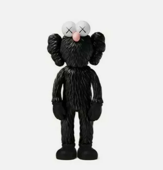 KAWS BFF Black Edition 13" Vinyl Figure