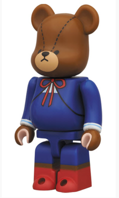 Kumano Gakko Bear (Animal) - Bearbrick Series 25 by Medicom